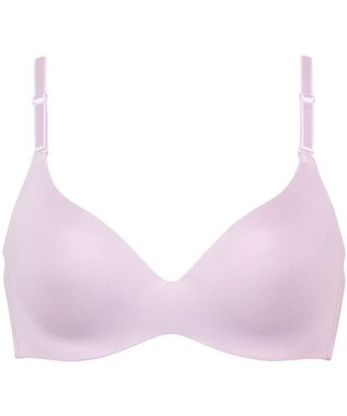 Wing ノンワイヤーブラ 【シンクロブラ】 動いてもズレにくい MB4015 ウイング／ワコール パープル