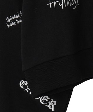 WEGO スクリブルグラフィックスウェット ブラック