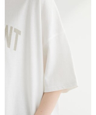 Green Parks カレッジロゴ半袖チュニック White