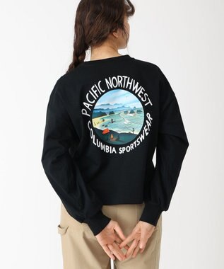 Columbia Columbia/ ウィメンズレイクトゥーアベニューロングスリーブクロップドTシャツ /コロンビア