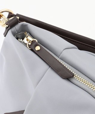 J.PRESS LADIES 【新色登場！・WEB限定カラーあり・2way】ナイロン ショルダー バッグ ライトグレー系