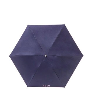 MOONBAT POLO RALPH LAUREN（ポロラルフローレン） 遮光 晴雨兼用 折りたたみ日傘 裏カラー PORO BEAR ポロベア ネイビー×ピンク＆ベアＰｔ