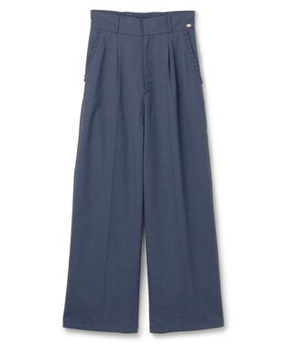 TOCCA 【消臭・洗える】AWESOME PANTS ワイドパンツ ネイビー系