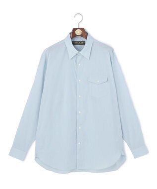 J.PRESS MEN 【WEB・一部店舗限定】Airy Touch Seersucker Shirt サックスブルー系