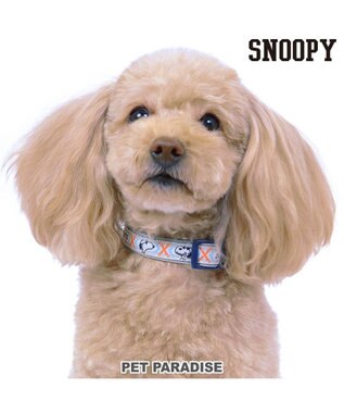 PET PARADISE スヌーピージョークール 反射 お揃い首輪  【Ｓ】