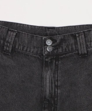 WEGO ローライズバギーフレアデニムパンツ デニムブラックソノタ