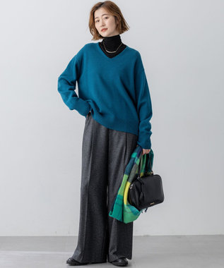 23区 バートップ スネークチェーン ネックレス シルバー系