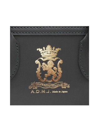 A.D.M.J. 【牛革】ヴィッテリアルマヘリ巻きミニトート GRA