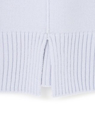 UNFILO ハイネックチュニック アイスブルー