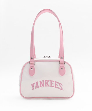 WEGO 別注MLBエナメルボストンバッグ ホワイト