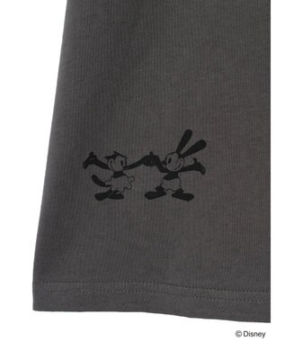 Green Parks オズワルド／バックプリント半袖ＴＥＥ Charcoal Gray