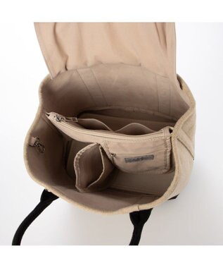 UNBILLION カシュカシュ cachechche / メルトン風パーテーショントート ベージュミックス