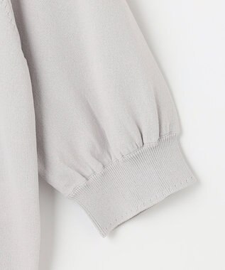 ANY SIS 【洗える】ハーフスリーブ カーディガン アイスグレー