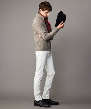 JOSEPH ABBOUD 【サイズ調整可・暖か】ウールサーモ ハット ダークブラウン系