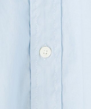 JOSEPH HOMME リネンストレッチブロード　ウィングカラーシャツ スカイブルー系