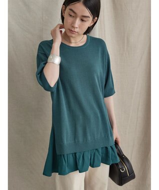 AMERICAN HOLIC レイヤードプルオーバー Green