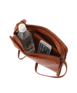 genten ゴートベーシック スクエアショルダーバッグ チャ