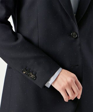 Paul Smith ドビーピンドット ジャケット ネイビー