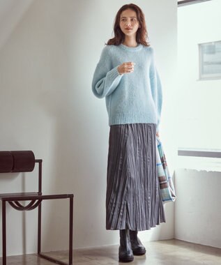 SLOW/一部店舗限定】チャンキーモヘヤ ニット / 23区 L | ファッション