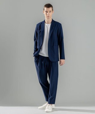 JOSEPH HOMME ＜新色追加＞新素材【抜群の通気性/360度ストレッチ】エアトールストレッチ パッチポケットジャケット ネイビー系