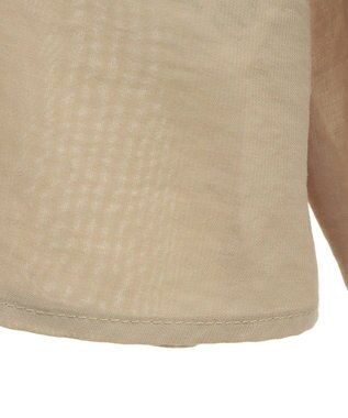 AMERICAN HOLIC シアーショート丈ブラウス Beige