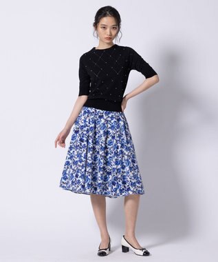 TOCCA 【洗える】SPRINGTIME KNIT ニットプルオーバー ブラック