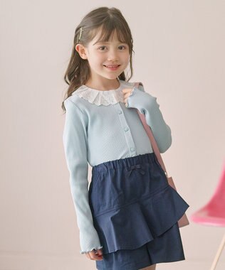  【150-160㎝】フリルリブ2WAY トップス