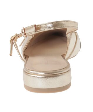 YECCA VECCA バックストラップメリージェーンパンプス Black