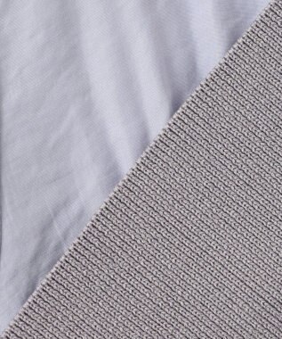 Feroux 【洗える】ビスチェドッキングニット プルオーバー スカイブルー系