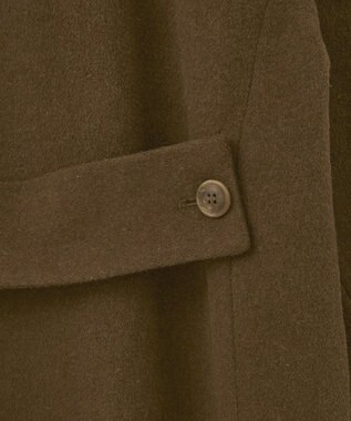 CRAFT STANDARD BOUTIQUE ウールライクロングコート Brown