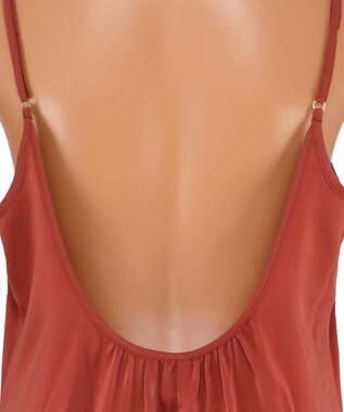 San-ai Resort（三愛水着楽園） 【SALE】マキシワンピース　M　【Coral veil（コーラルヴェール）】 オレンジ