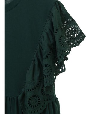 Green Parks ・ＳＵＧＡＲ　ＳＰＯＯＮ　ショルダー刺繍レースワンピース Green