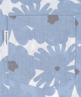 ワコール／睡眠科学 パジャマ SOU・SOU(R) 5分袖 半袖 8分丈 綿100%(本体) メンズ YGT161 睡眠科学／ワコール ブルー