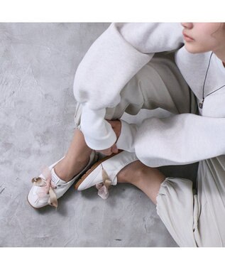 MODE ET JACOMO <MODE ET JACOMO>バレエスニーカー ホワイト