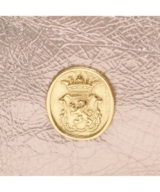 A.D.M.J. 【牛革】イタリアンレザークラックメタル2WAYボストンL プラチナ