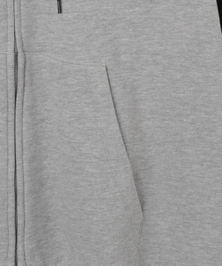 WEGO 【ユニセックス着用ITEM】ラグラングラフィックZIPパーカー ブラック