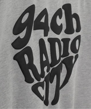 WEGO 【ユニセックス着用ITEM】ラグラングラフィックZIPパーカー ブラック