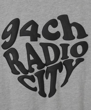 WEGO 【ユニセックス着用ITEM】ラグラングラフィックZIPパーカー ブラック