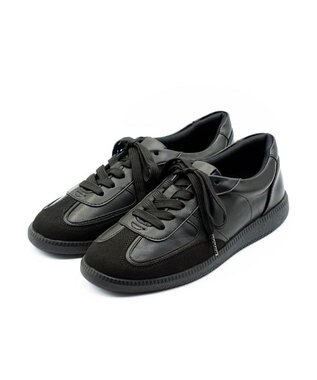 APOM 晴雨兼用　ウォーターレジスト.ジャーマントレーナー ブラック