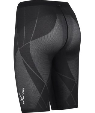 CW-X 【WOMEN】 CW-X スポーツタイツ ハーフ ひざ上丈 下半身サポート(股関節・腰・おしり・ふともも) 全面メッシュ素材 マラソン・球技 レディース HZY775 /ワコール ブラック