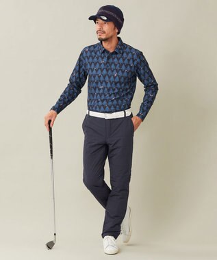 MEN】白夜ゴルフ柄 長袖シャツ / 23区GOLF | ファッション通販