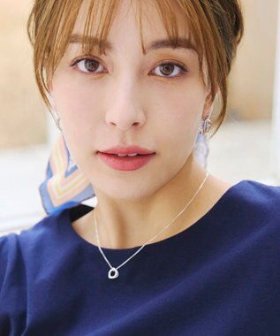Tiaclasse 【安田美沙子さん着用】シルバータイニーネックレス シルバーA