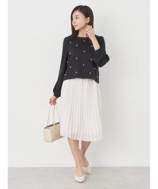 earth music&ecology パールポイントプルオーバー Black