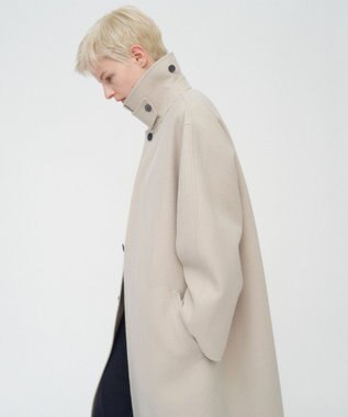 ATON SUPER 120S DOUBLE MELTON | バルマカーンコート BEIGE