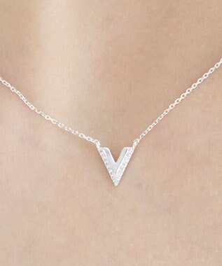 Tiaclasse 【安田美沙子さん着用】シルバータイニーネックレス シルバーD