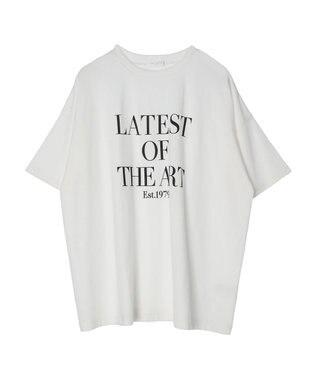 Green Parks ロゴ半袖チュニック Off White