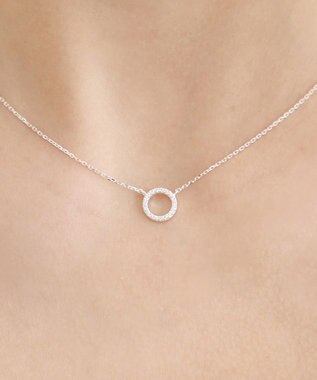 Tiaclasse 【安田美沙子さん着用】シルバータイニーネックレス シルバーB