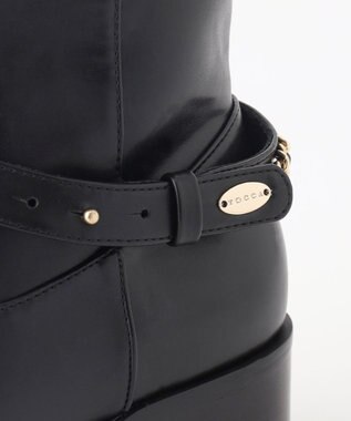 TOCCA BACK CHAIN LONGBOOTS ロングブーツ ブラック系