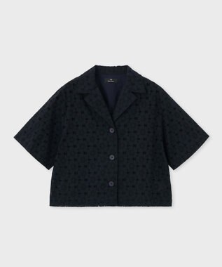 Paul Smith アイレットレース 半袖 シャツ