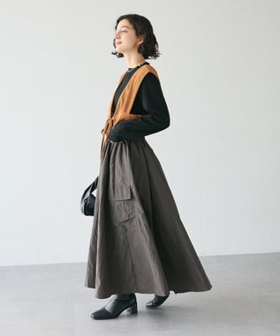 CRAFT STANDARD BOUTIQUE スパンフライスハイネックTEE Black